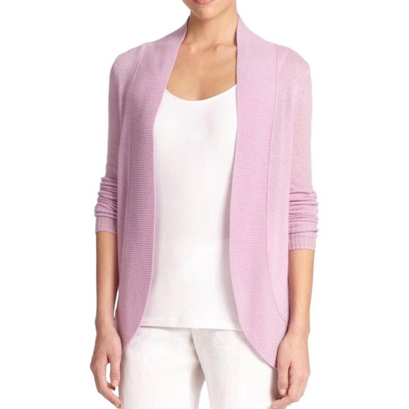 Lilly Pulitzer Lightweight Pink Open Amalie Cardigan XL - Picture 1 of 10